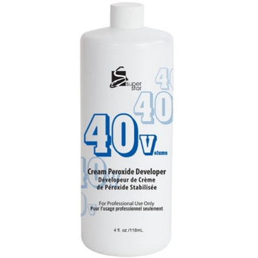 Super Star 40 Volume Cream Peroxide Developer – 4 oz - ANNS BEAUTY SUPPLY